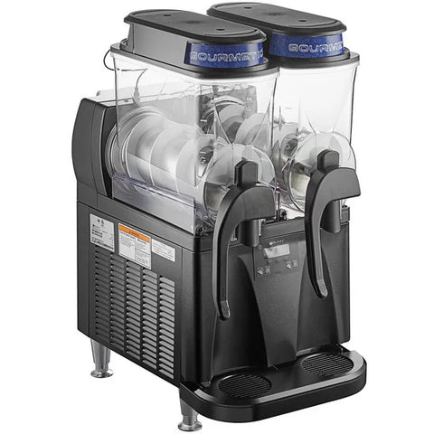 Bunn 58000.0010 Ultra NX Black Double 3 Gallon Slushy Machine - 120V