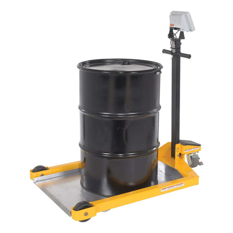 Vestil LOW PROFILE DRUM CADDY W/ SCALE