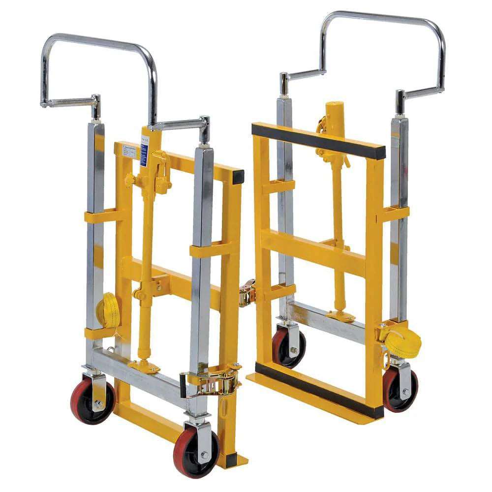 Vestil Steel Machinery/Vending Machine Lifts - 15 in x 27 in x 50 in - 4000 Lbs Capacity - Yellow