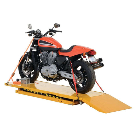 Vestil Manual Hydraulic Motorcycle Lift